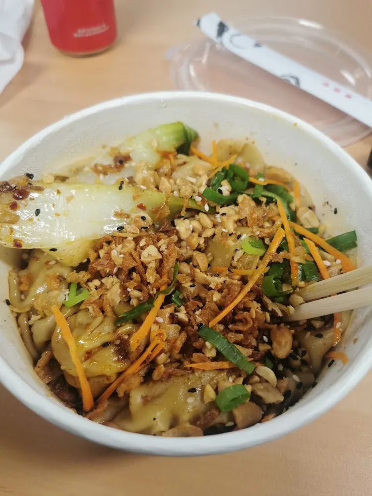 Ravioli Poulet Sauce Sichuan